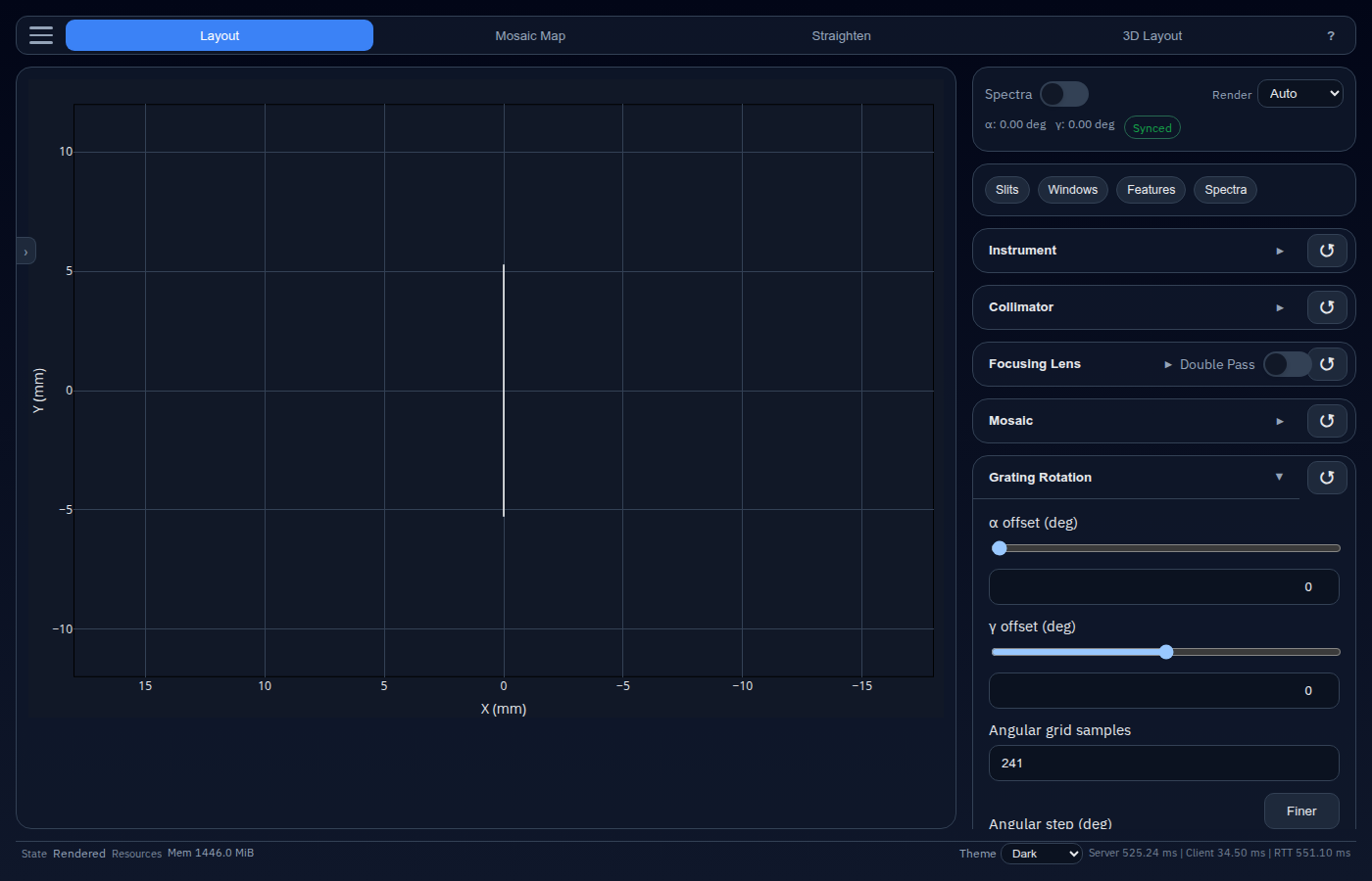 SpectroForge on first launch